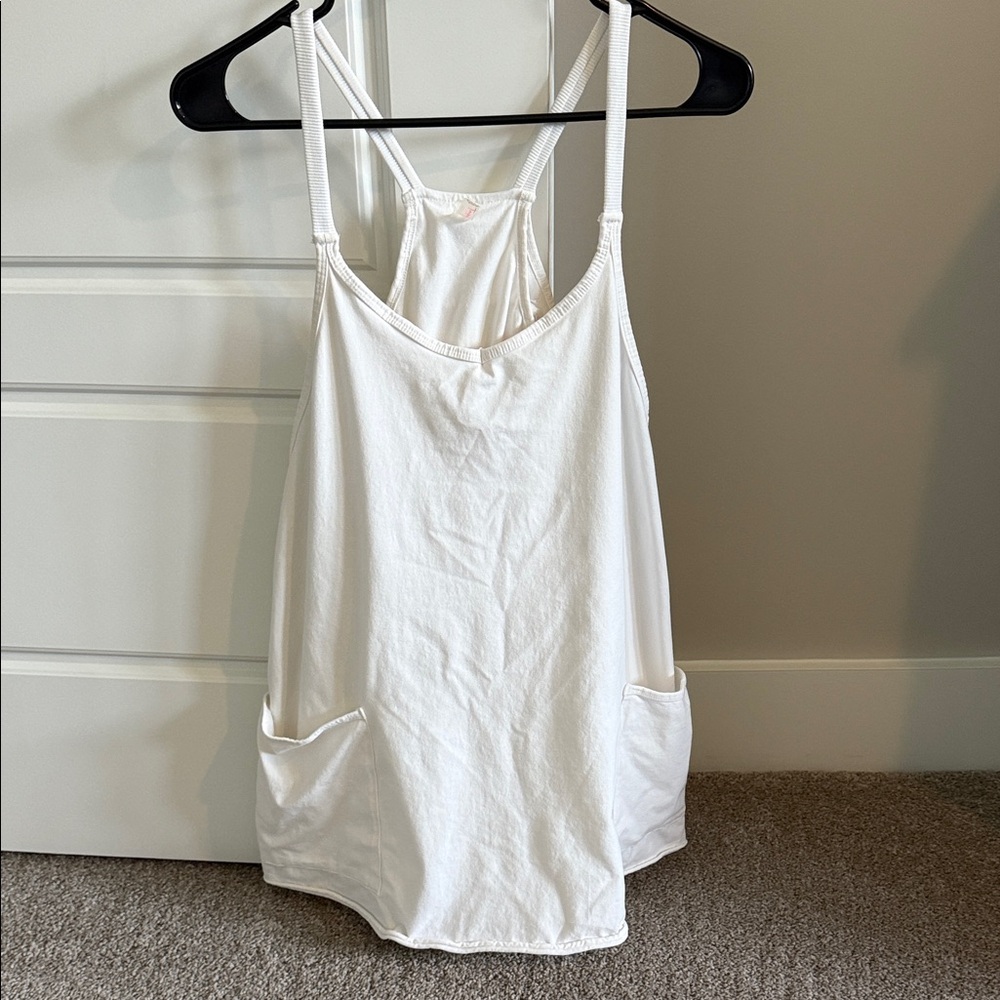 FP Movement by Free People White Tank Dress